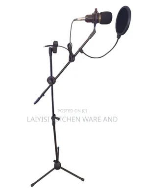 Mic Stand for Condenser Adjustable Height Tripod Boom Singing