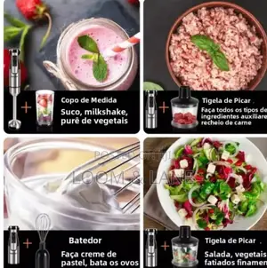 Sonifer 3-in-1 Multifunctional Hand Blender Set