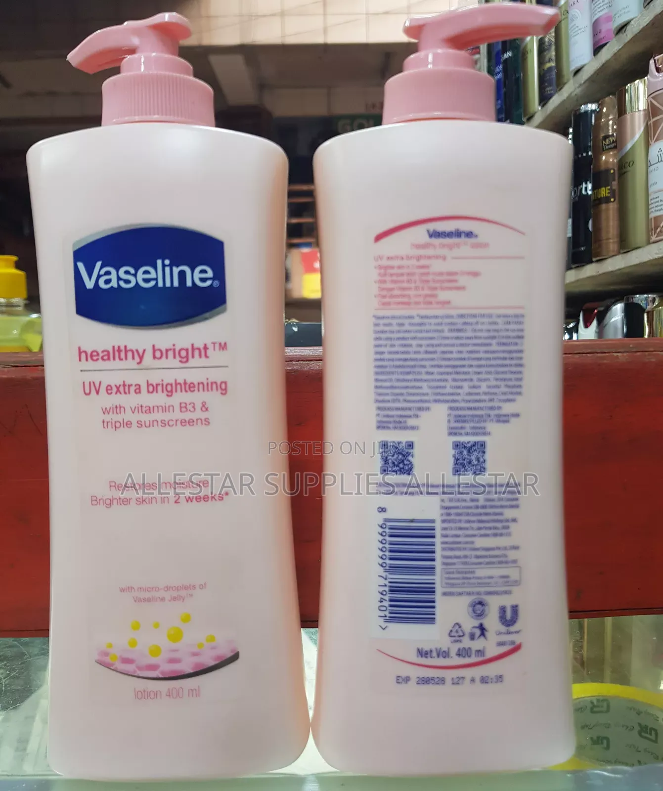 Vaseline Brightening Lotion