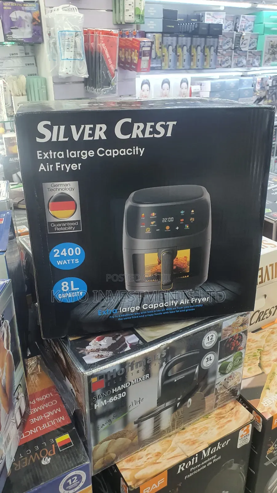Silvercrest Airfryer 8l