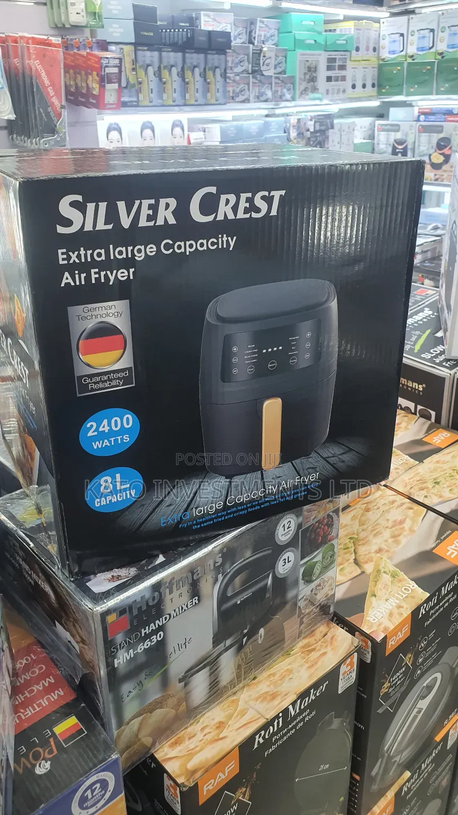 Silvercrest Airfryer 8l