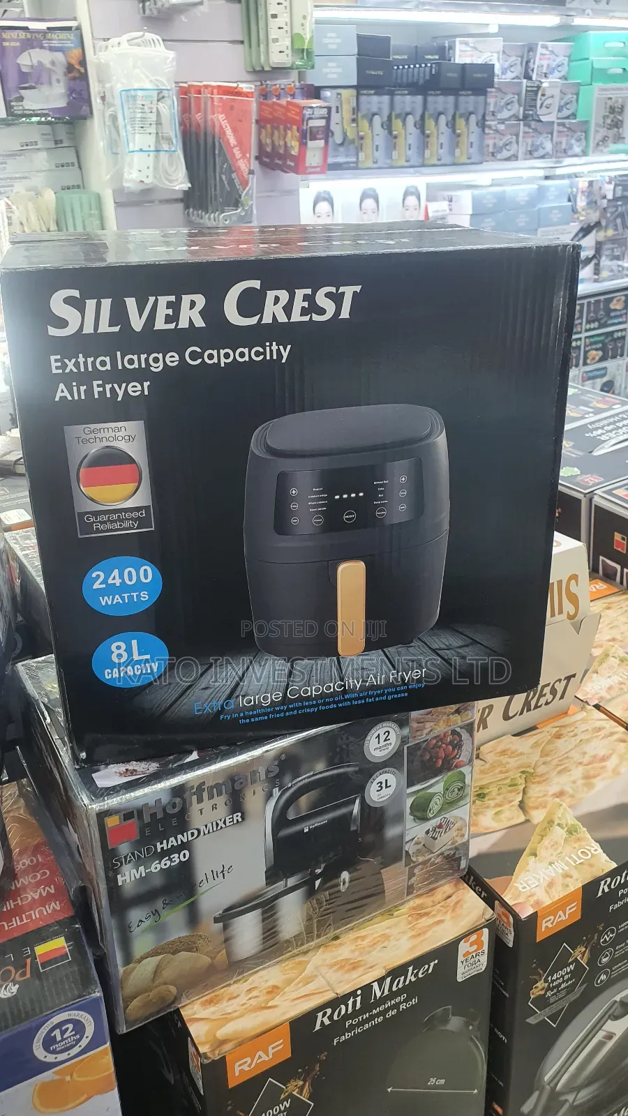 Silvercrest Airfryer 8l