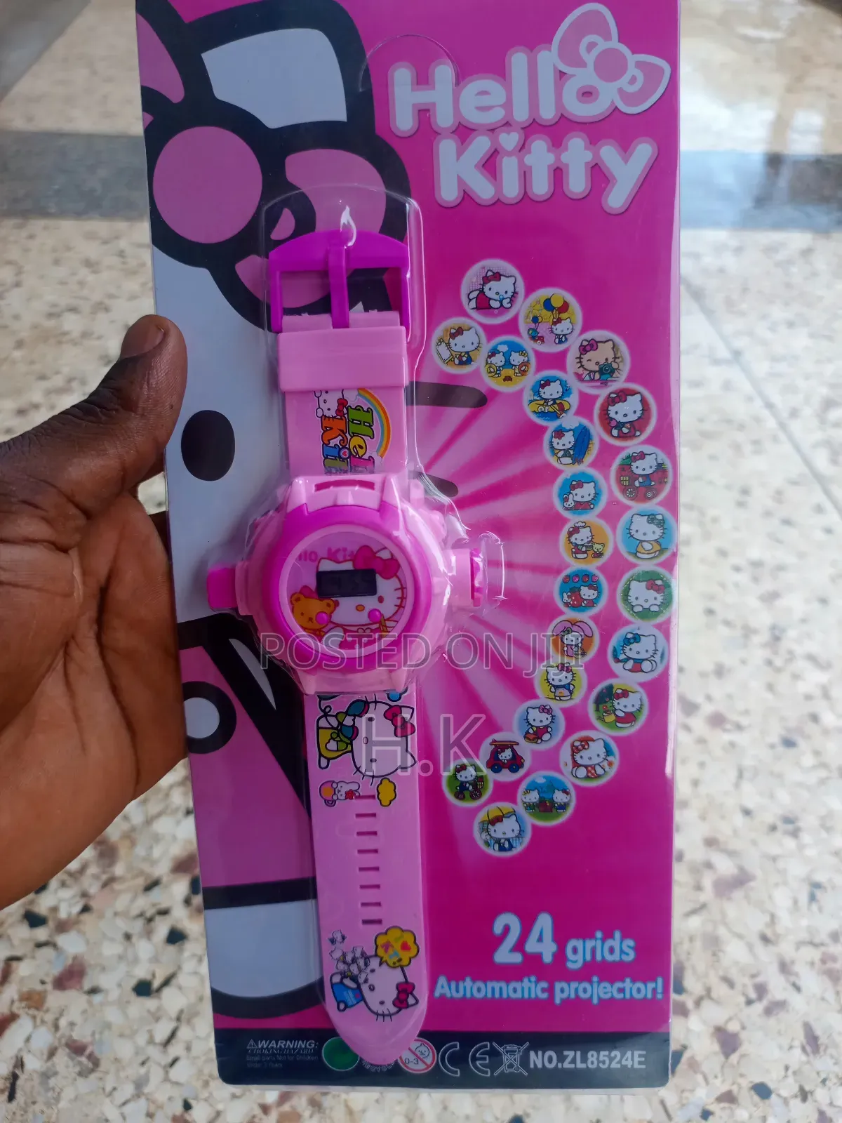 Hello Kitty Projector Watch for Children.