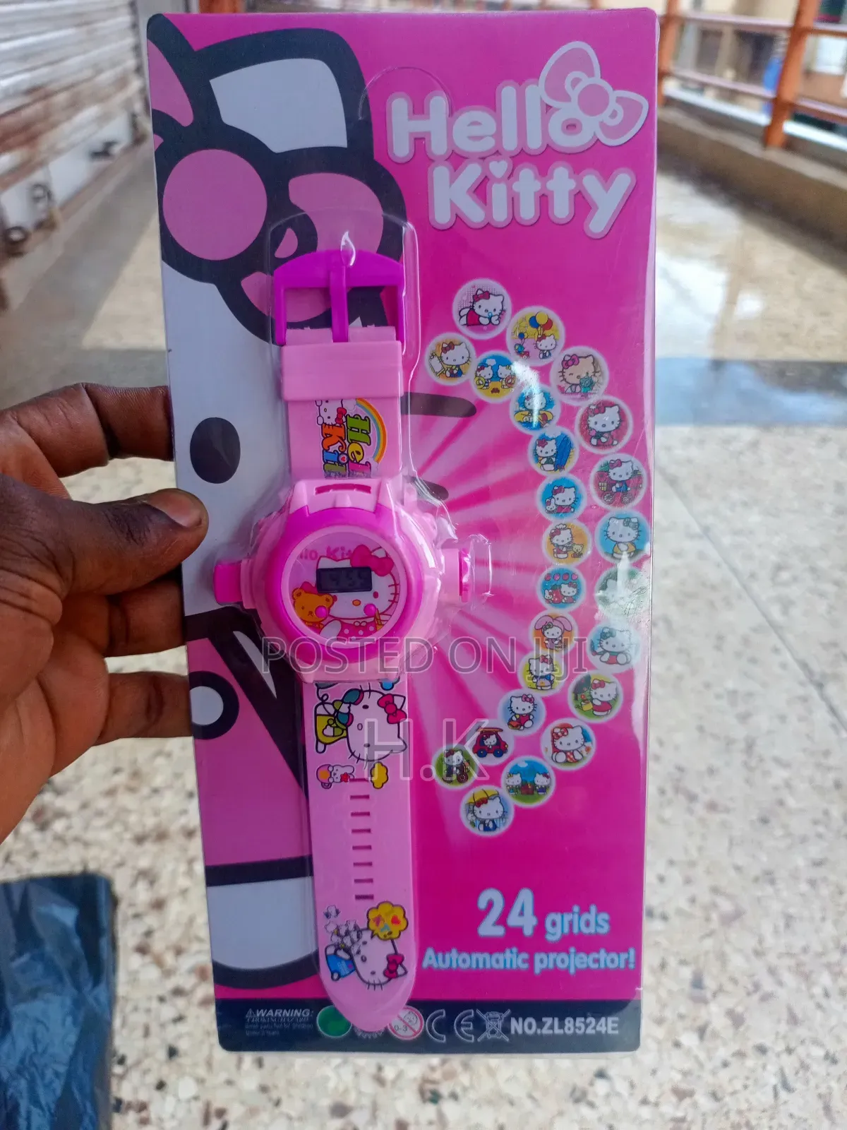 Hello Kitty Projector Watch for Children.
