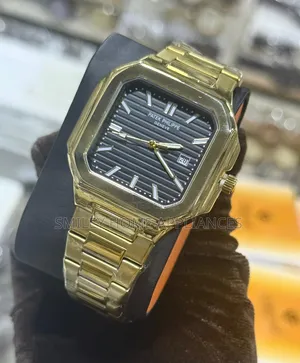 Square Patek Philippe Geneva Classy Wrist Watch at 20% Discount Sales