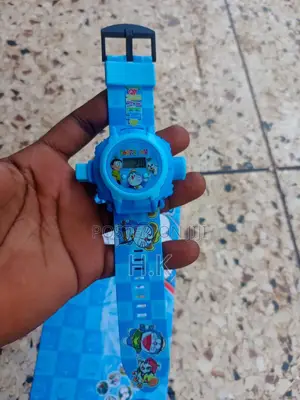 Doraemon-Themed Digital Projector Watch for Children.
