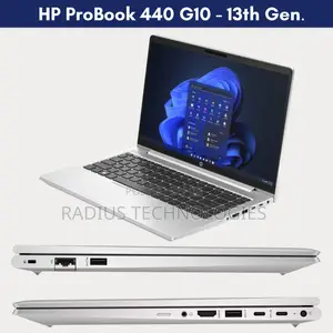 New Laptop HP ProBook 440 G10 8GB Intel Core i5 SSD 512GB