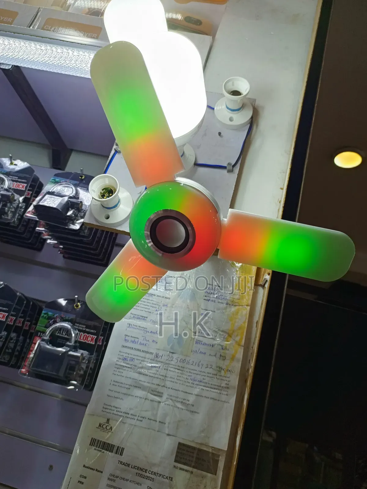 Deformation Music Lamp.