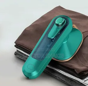 2 in 1 Wet Dry Ironing Machine, Titanium Plate, Dark Green