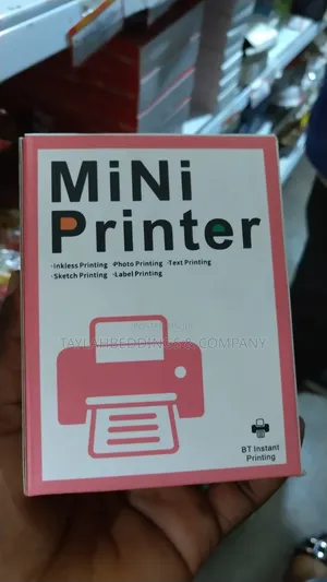 Portable Photo Printer Prints Collages Stickers Wi-Fi Direct Print