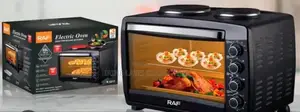 Raf 45l Electric Oven With Two Hotplates.
