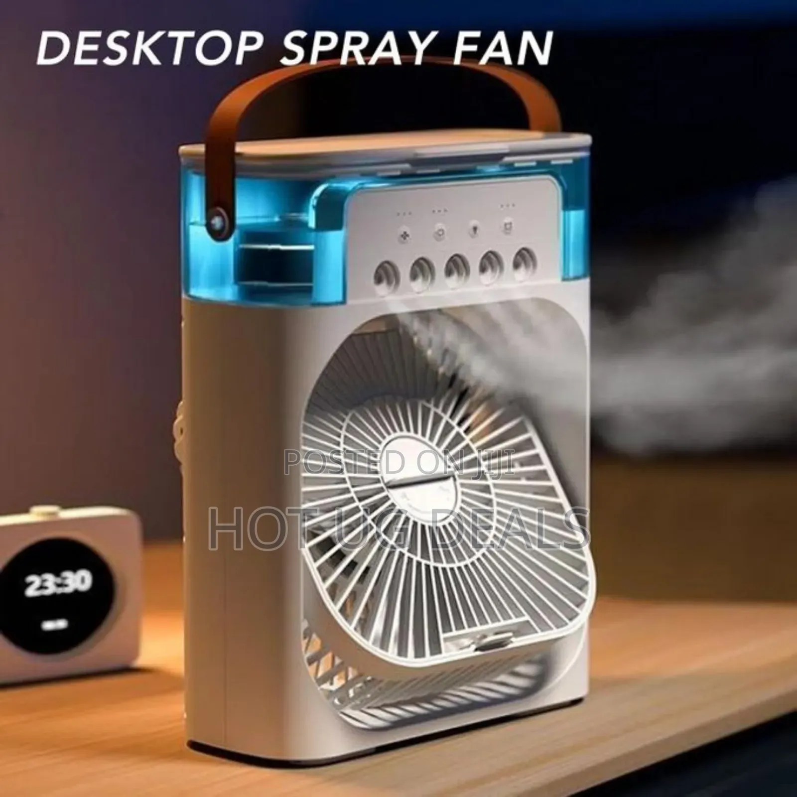 Usb Mini Desktop Spray Fan For Home Office Desktop Travel