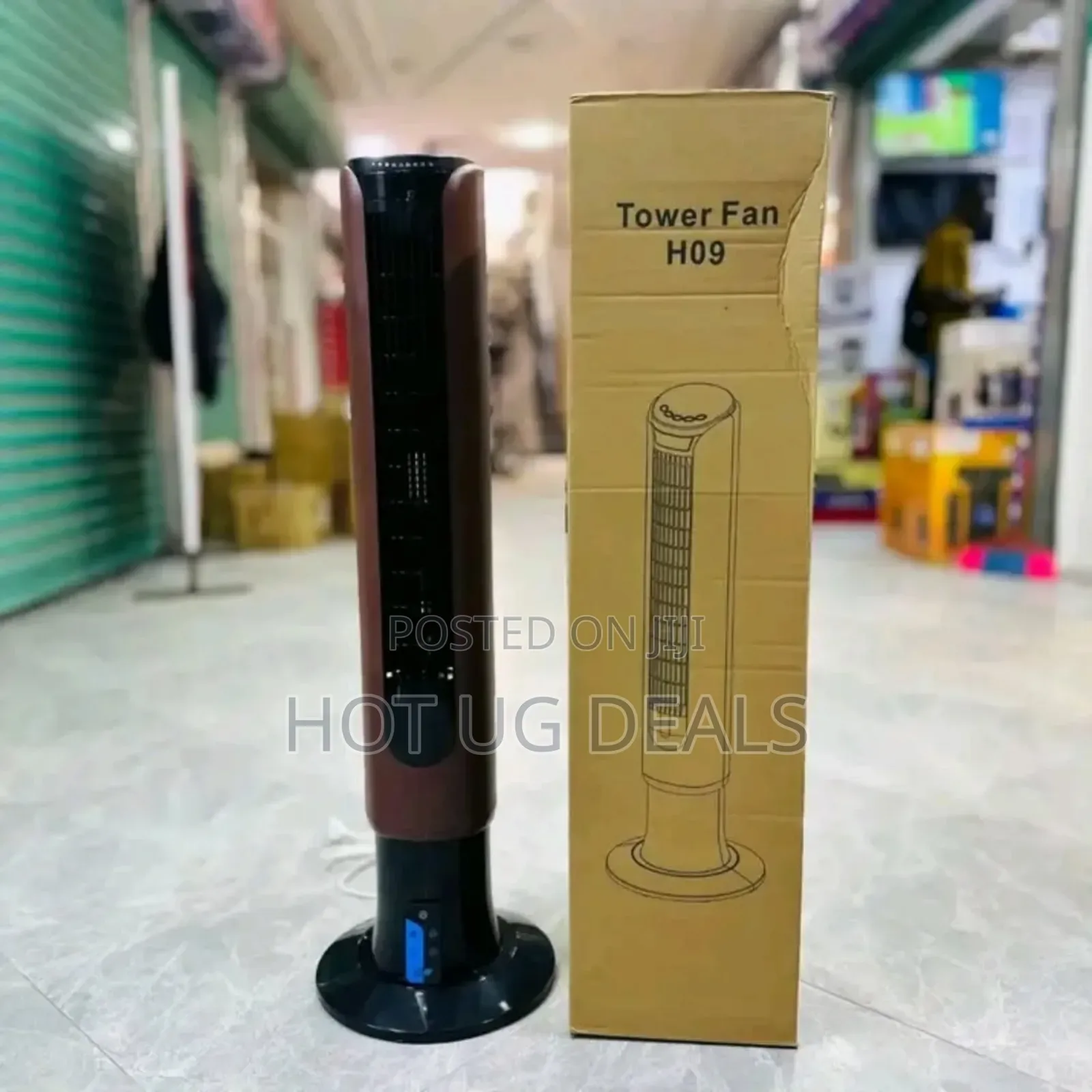 Electric Tower Fan With Remote Control