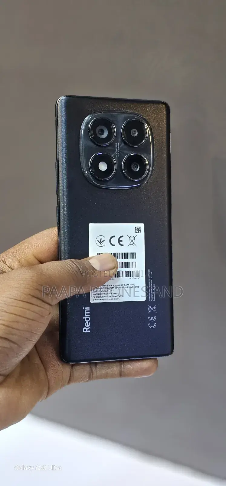 Xiaomi Redmi Note 14 Pro 256 GB Black