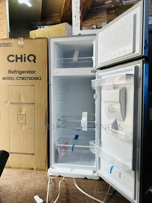 270 Liters Chiq Double Door Fridge