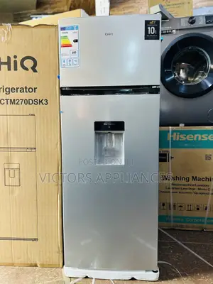 Chiq Fridge 270l With Water Dispenser