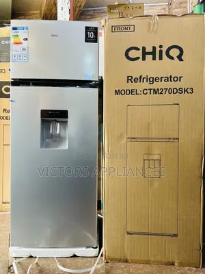 Chiq Refrigerator With Water Dispenser 270 Liters