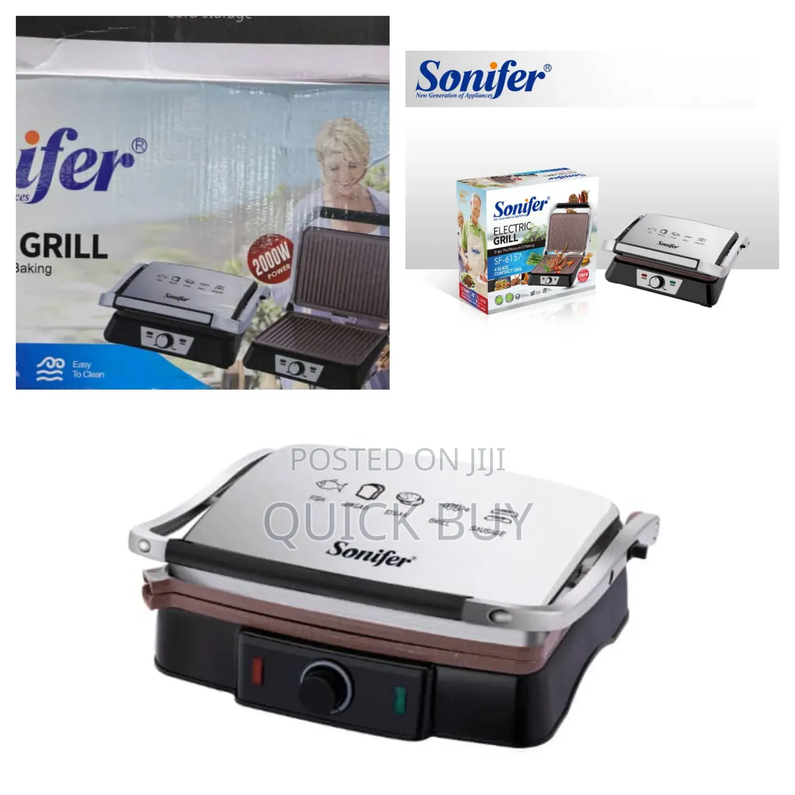 Sonifer Sf-6157 Electric Grill.