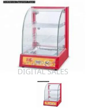 15 Kg ,15 X 18 X 24 Inch Small Commercial Electric Curved Glass Hot