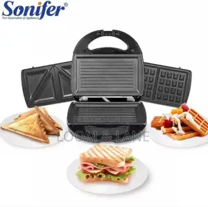 Sonifer Sf-6050 3-in-1 Sandwich Maker