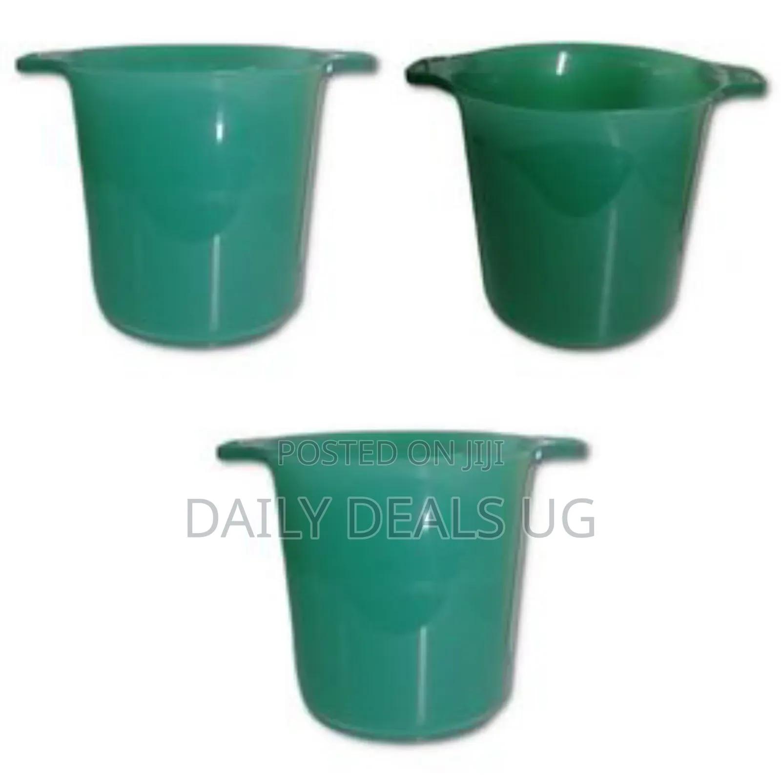 Plastic Champaign, Wine Bottle Ice Bucket - Green