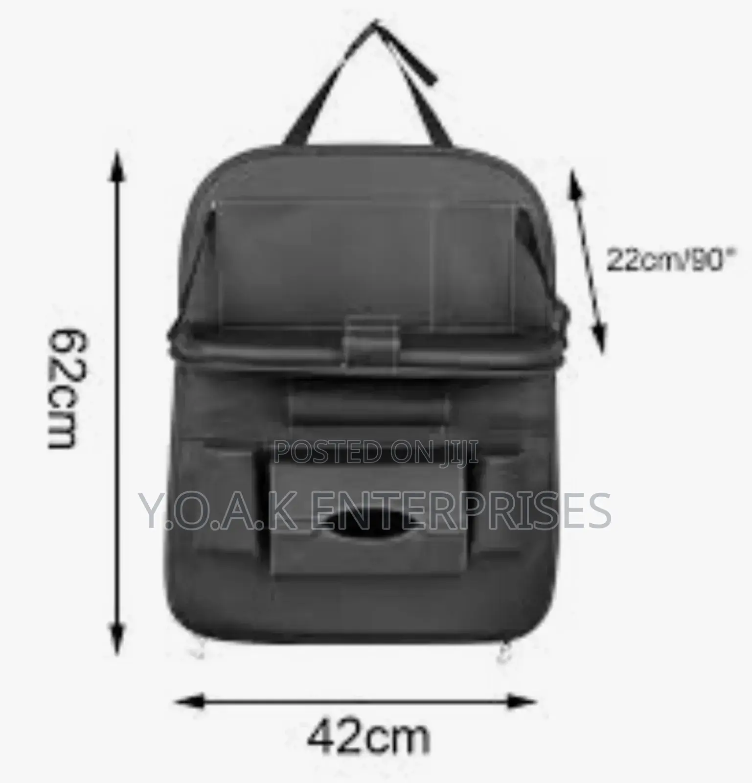 Multi-pocket Car Seat Back Organizer