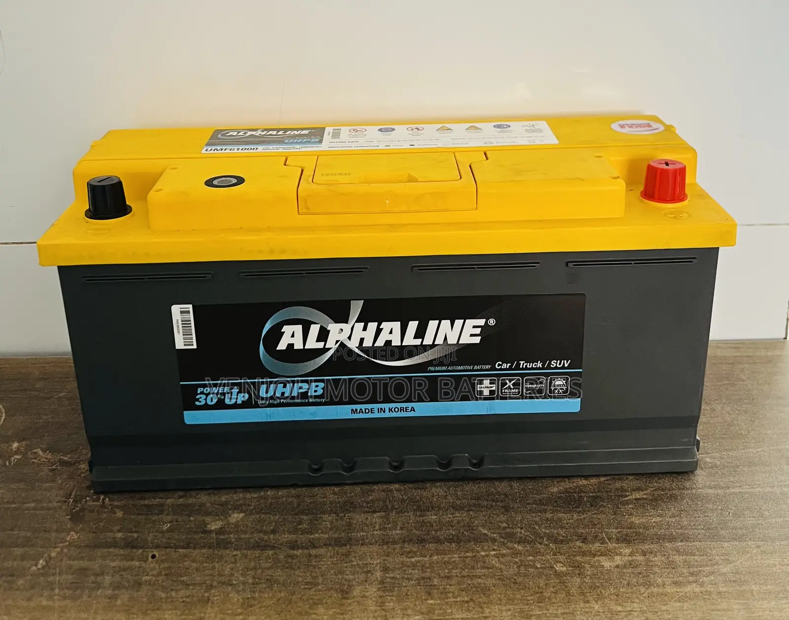 Din100 - 110 Ah Alphaline Car Battery