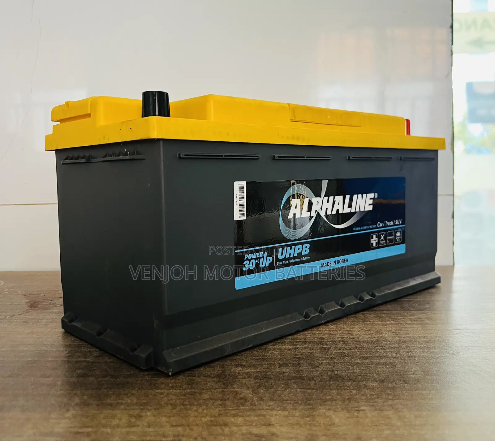 Din100 - 110 Ah Alphaline Car Battery