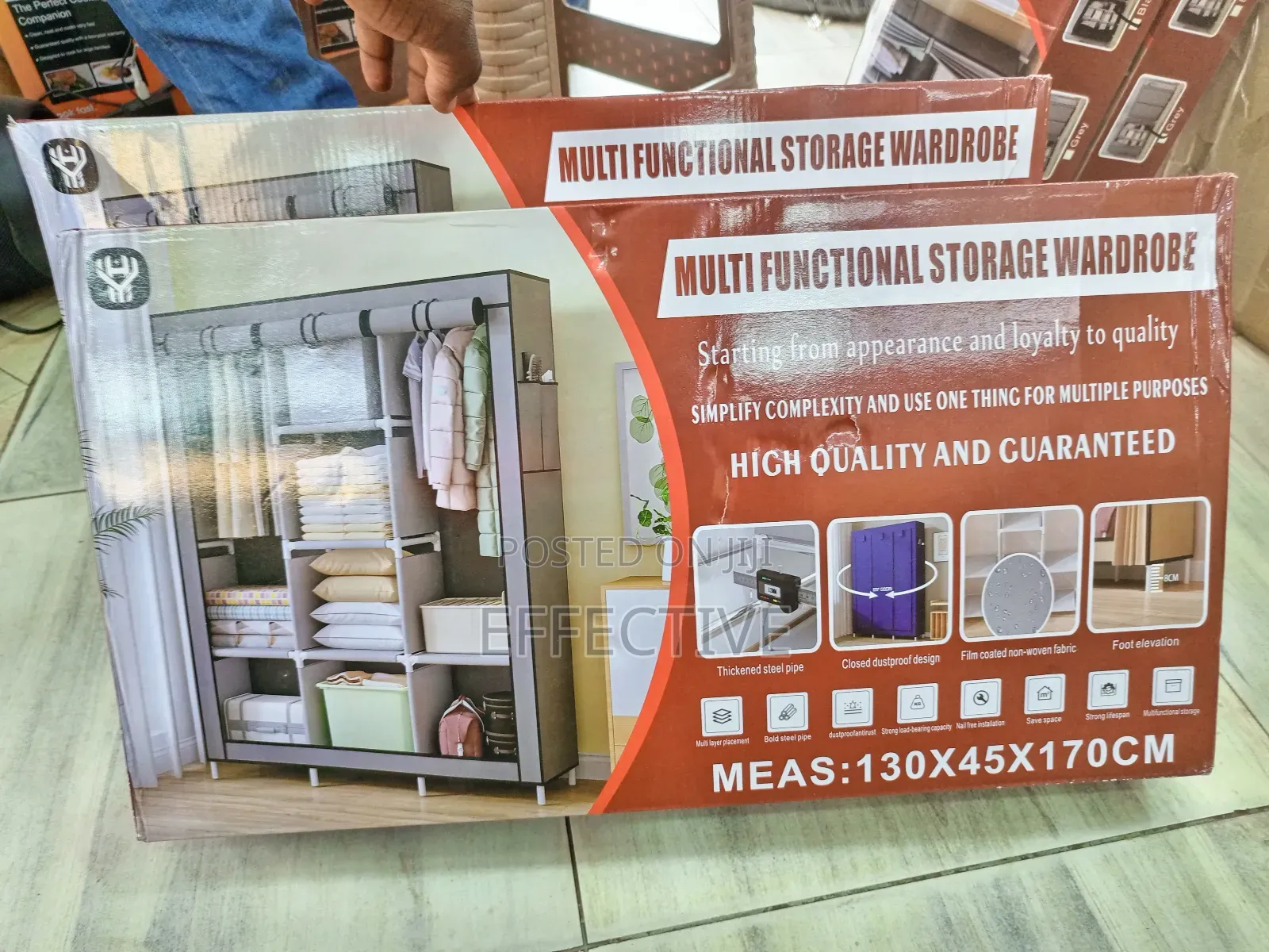Multi-Functional Storage Wardrobe