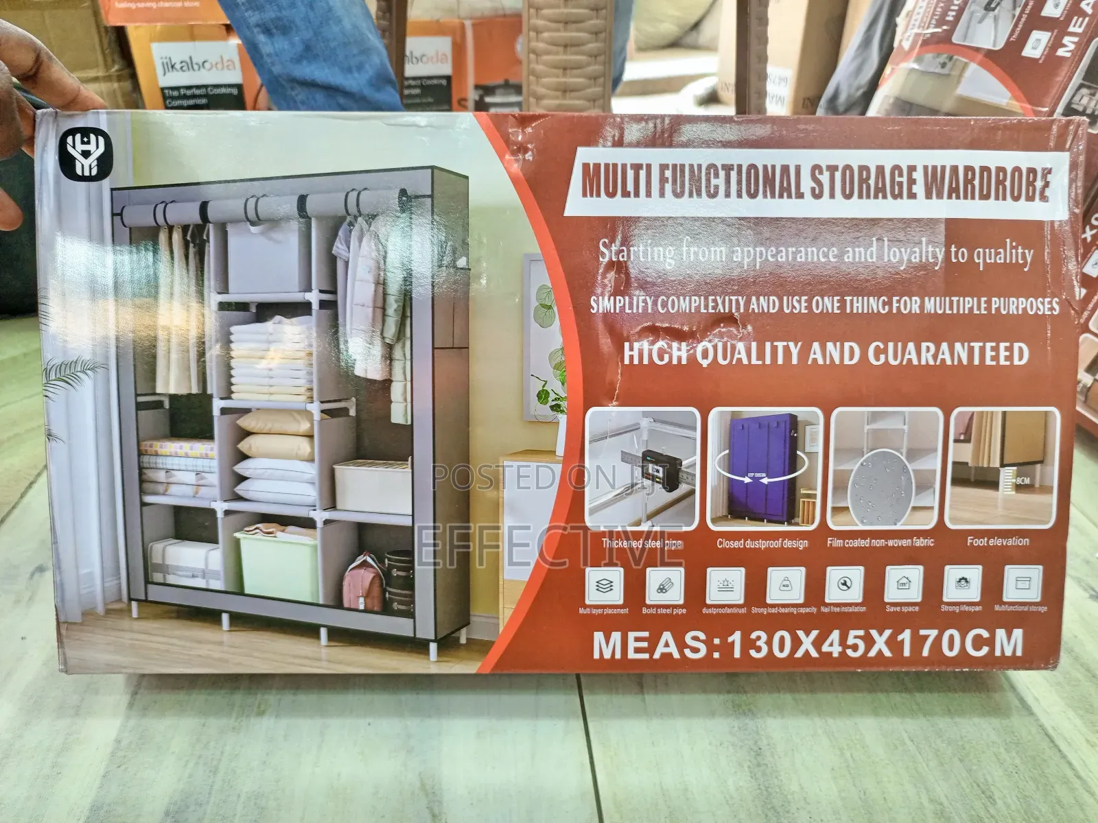 Multi-Functional Storage Wardrobe