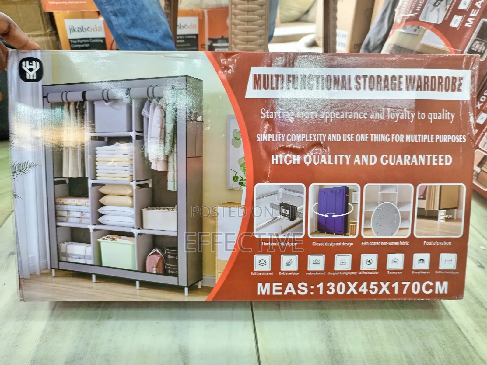 Multi-Functional Storage Wardrobe