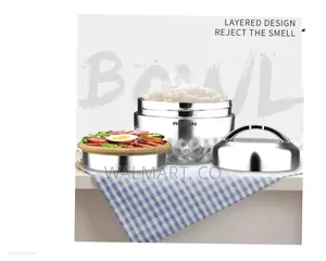 Double Layered Insulated Lunch Box