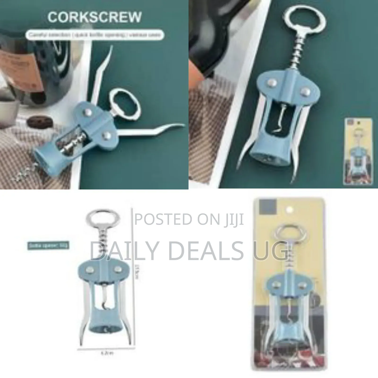 Multifunctional Bottle Opener Zinc Alloy Premium Wine Bottle Opener