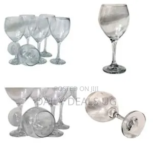 6 Pieces of Wine Glasses