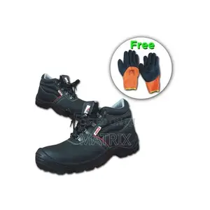 Boots Steel Toe With 1 Free Pair of Glove