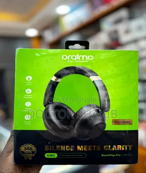 New Oraimo Boompop Pro Anc Over-Ear Headphones M