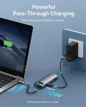 Baseus Metal Gleam S 8-in-1 Multifunctional Type-C Hub Docking Station