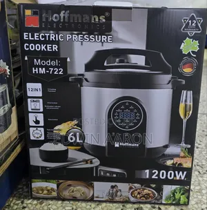 New Model Hoffman's Pressure Cooker With a Touch Screen Pad 6l