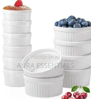 12pcs 8inch Ramekins Bowls Set