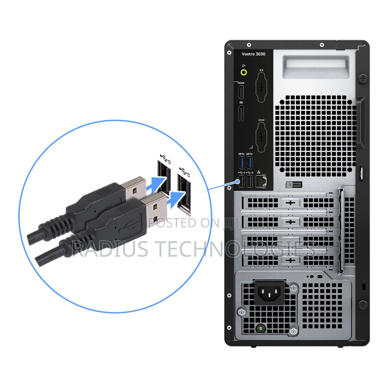 New Desktop Computer Dell Vostro 3030 8GB Intel Core i3 SSD 512GB