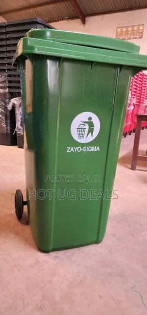 Outdoor 240l Plastic Waste Bin- Heavy Duty