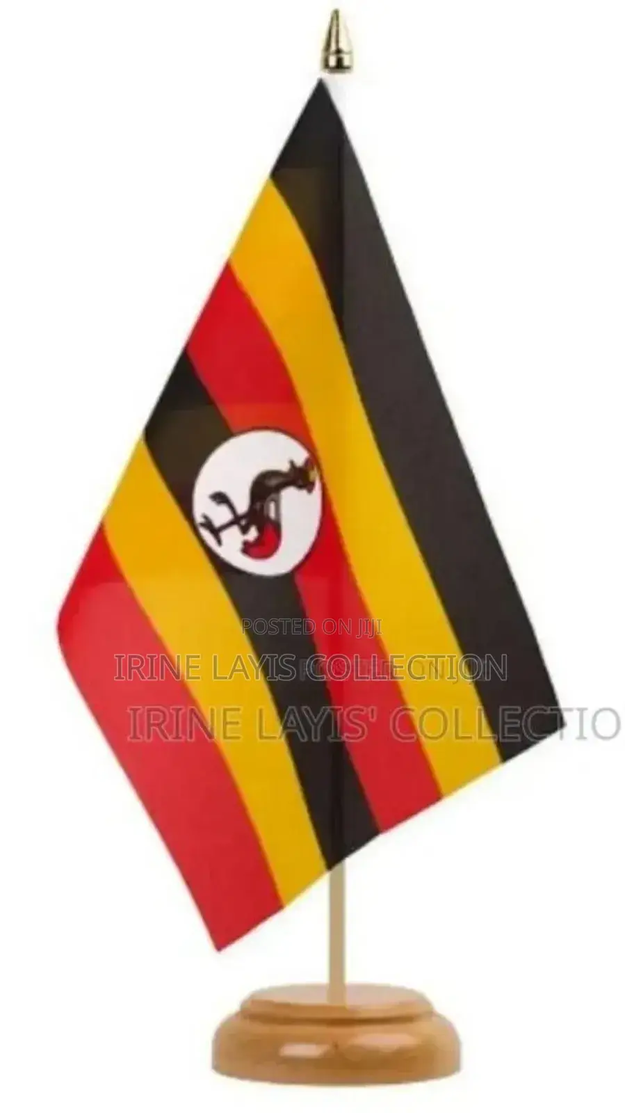 Uganda Table Flags