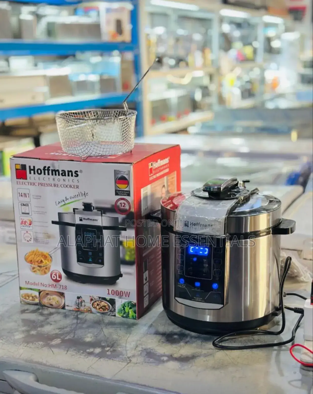 Hoffmans Hm-718 6litre Electric Pressure Cook