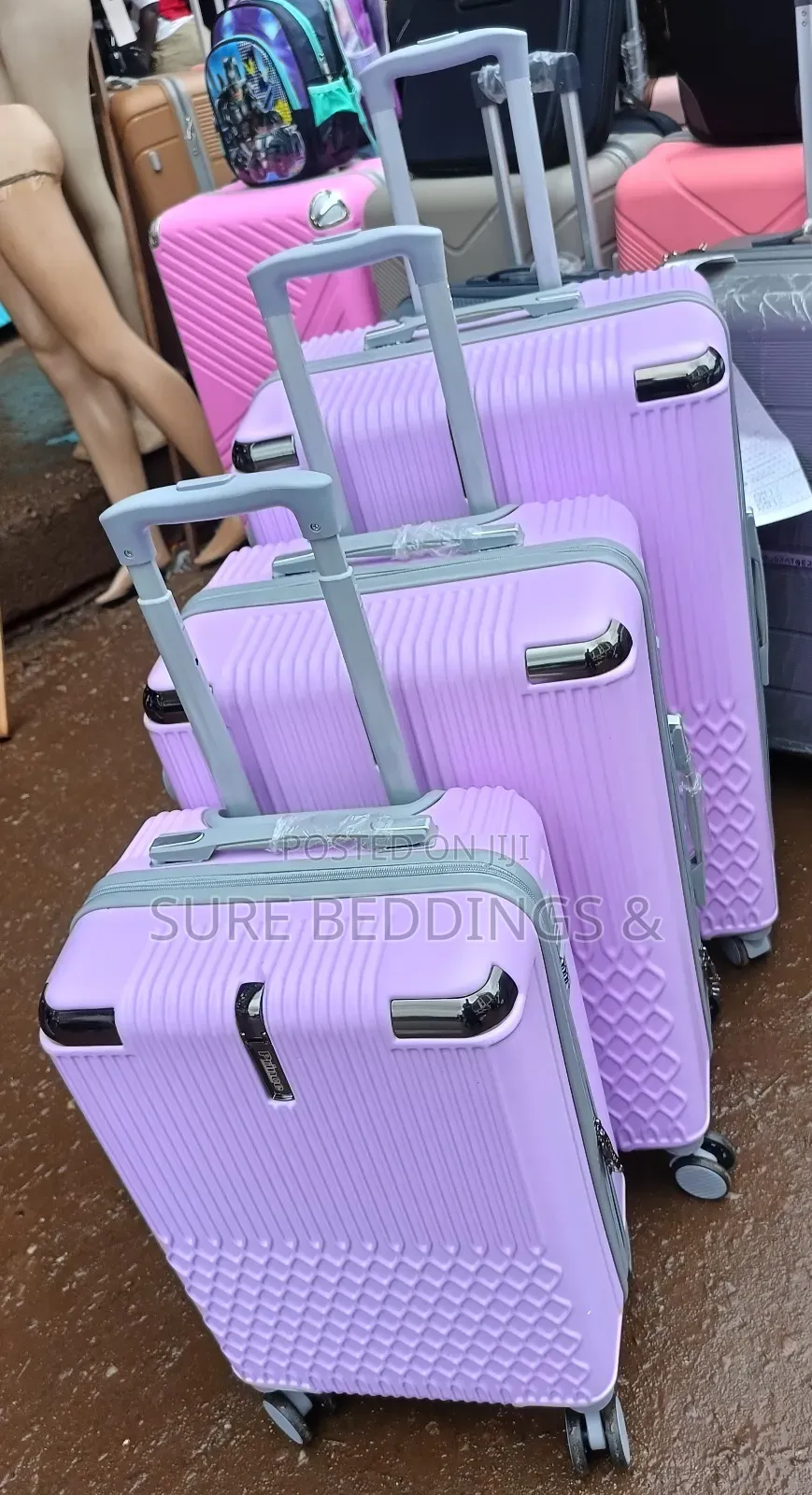 Lilly Plastic Suitcases