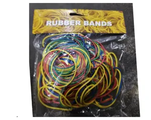 A Pack of Rubber Bands-Red,Yellow,Blue