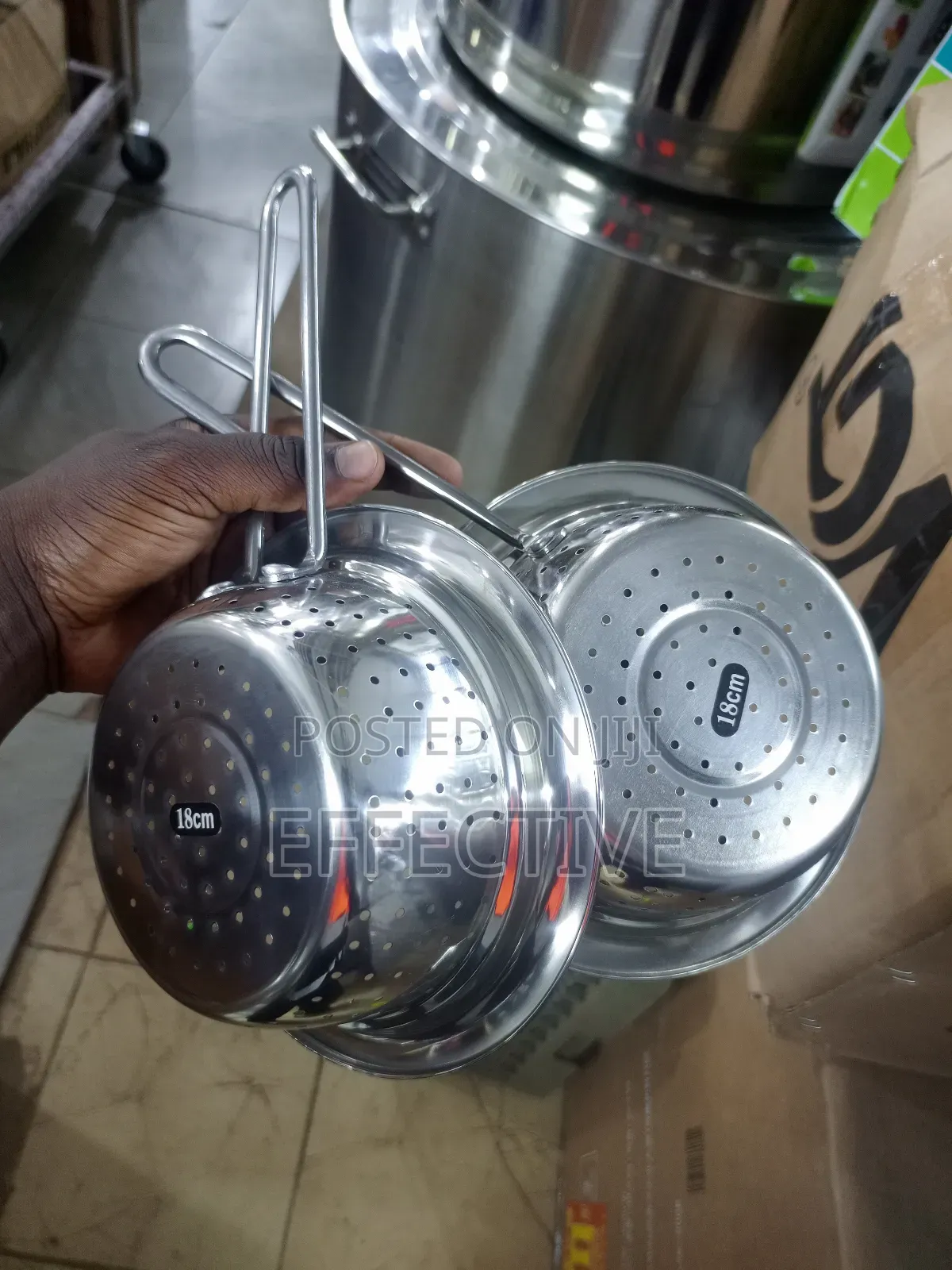 18cm Stainless Steel Strainer With Handle