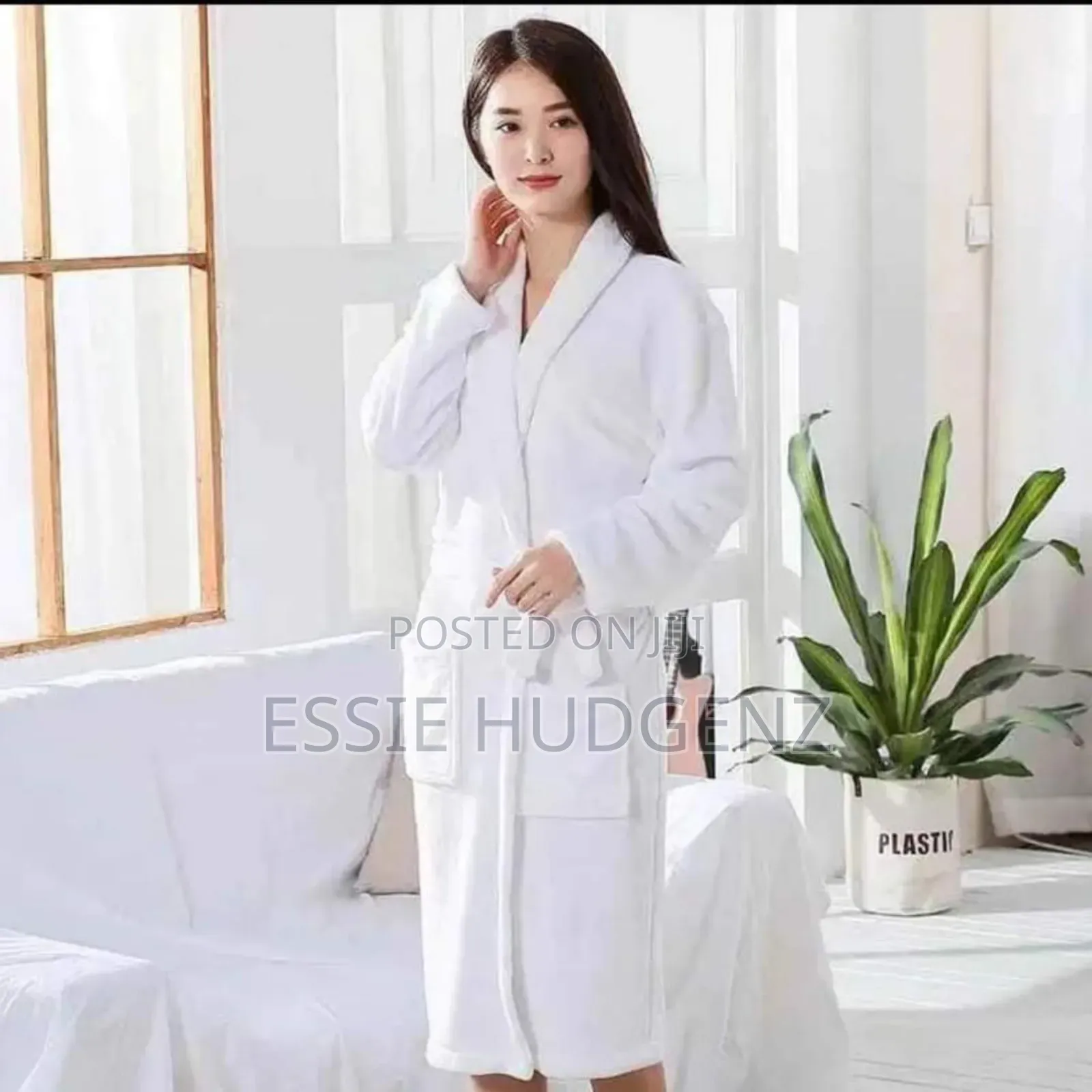 White Waffle Bathrobes