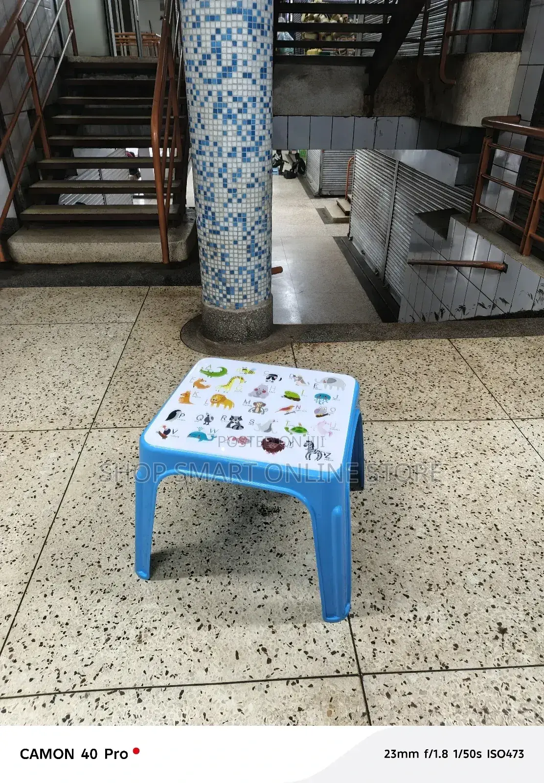 Printed Kids Plastic Table Kids Plastic Table