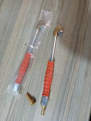 Dual-Head Tire Air Pressure Gun Chuck Valve Connector