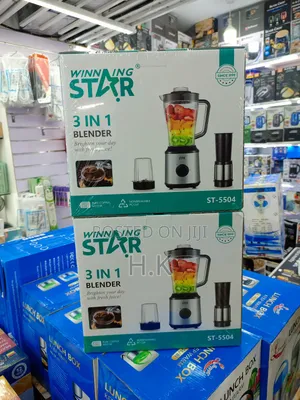 Winning Star 3 in 1 Blender, Model St-5504.